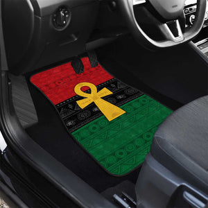 Pan African Ankh Car Mats Egyptian Cross