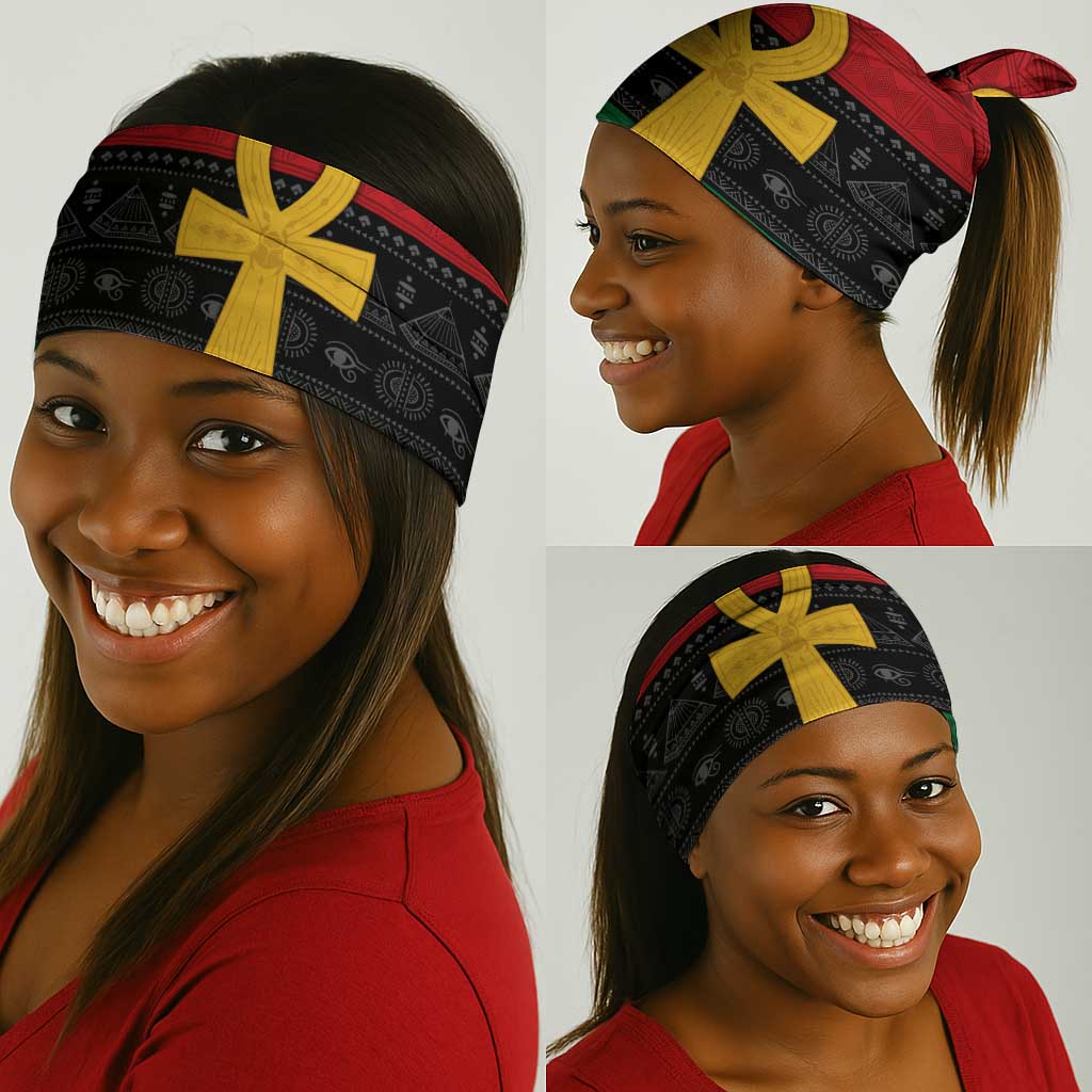 Pan African Ankh Neck Gaiter Egyptian Cross DT02