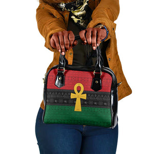 Pan African Ankh Shoulder Handbag Egyptian Cross