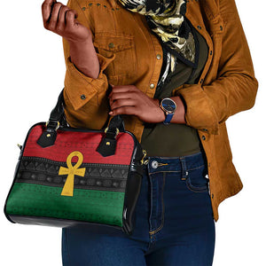 Pan African Ankh Shoulder Handbag Egyptian Cross