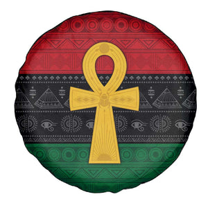 Pan African Ankh Spare Tire Cover Egyptian Cross