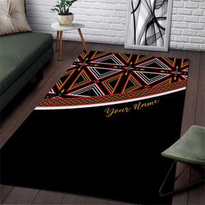 Personalized Bamenda African Area Rug Atoghu Cameroon Print