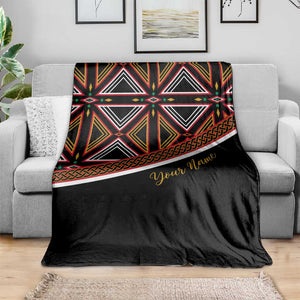 Personalized Bamenda African Blanket Atoghu Cameroon Print