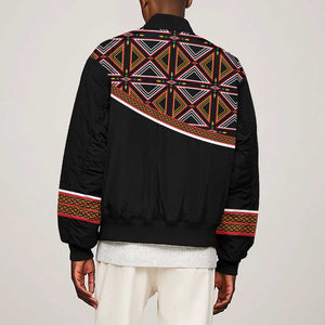 Personalized Bamenda African Bomber Jacket Atoghu Cameroon Print