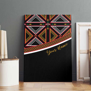 Personalized Bamenda African Canvas Wall Art Atoghu Cameroon Print