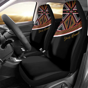 Personalized Bamenda African Car Seat Cover Atoghu Cameroon Print