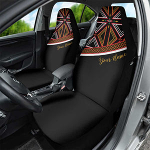 Personalized Bamenda African Car Seat Cover Atoghu Cameroon Print