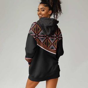 Personalized Bamenda African Hoodie Dress Atoghu Cameroon Print