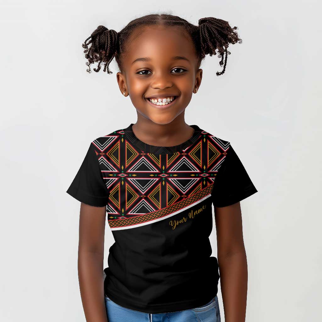 Personalized Bamenda African Kid T shirt Atoghu Cameroon Print