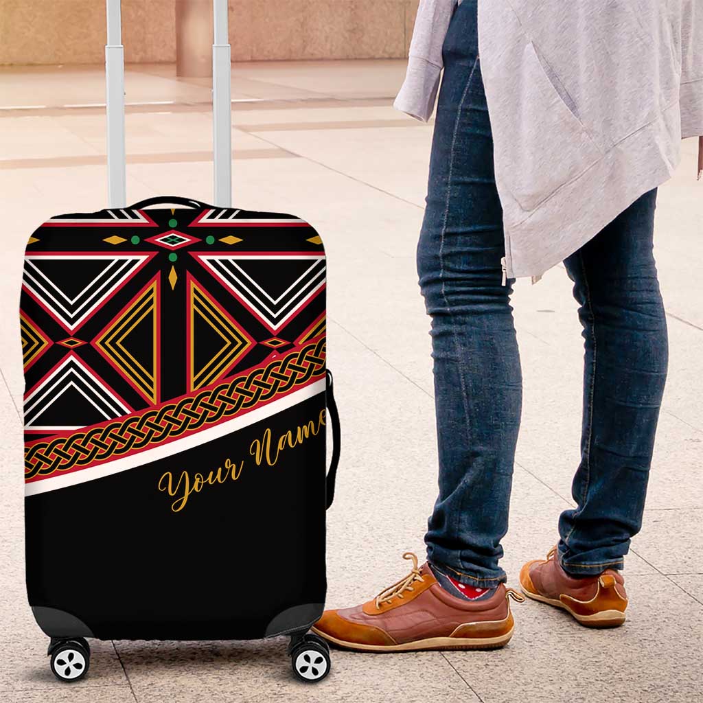 Personalized Bamenda African Luggage Cover Atoghu Cameroon Print