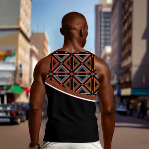 Personalized Bamenda African Men Tank Top Atoghu Cameroon Print