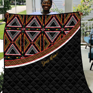 Personalized Bamenda African Quilt Atoghu Cameroon Print