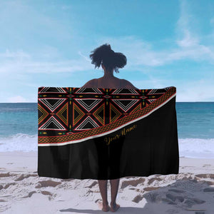 Personalized Bamenda African Sarong Atoghu Cameroon Print