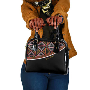 Personalized Bamenda African Shoulder Handbag Atoghu Cameroon Print