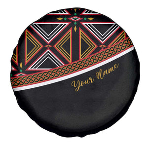 Personalized Bamenda African Spare Tire Cover Atoghu Cameroon Print