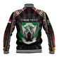 Personalized Sudan Roots Baseball Jacket African Pride in Fingerprint and Tribal Colors