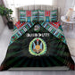 Djibouti Roots Bedding Set African Pride in Fingerprint and Tribal Colors