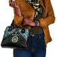 Djibouti Roots Shoulder Handbag African Pride in Fingerprint and Tribal Colors