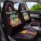 Mauritius Roots Car Seat Cover African Pride in Fingerprint and Tribal Colors