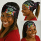 Mauritius Roots Neck Gaiter African Pride in Fingerprint and Tribal Colors DT02