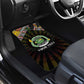 Comoros Roots Car Mats African Pride in Fingerprint and Tribal Colors