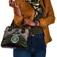 Comoros Roots Shoulder Handbag African Pride in Fingerprint and Tribal Colors