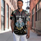 Personalized Seychelles Roots Baseball Jersey African Pride in Fingerprint and Tribal Colors