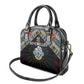 Seychelles Roots Shoulder Handbag African Pride in Fingerprint and Tribal Colors