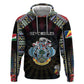 Personalized Seychelles Roots Zip Hoodie African Pride in Fingerprint and Tribal Colors