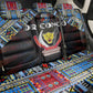 DR Congo Roots Back Car Seat Cover African Pride in Fingerprint and Tribal Colors