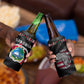 Liberia Roots 4 in 1 Can Cooler Tumbler African Pride in Fingerprint and Tribal Colors