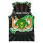 Personalized Niger Roots Basketball Jersey African Pride in Fingerprint and Tribal Colors DT02