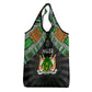 Niger Roots Grocery Bag African Pride in Fingerprint and Tribal Colors