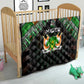 Niger Roots Quilt African Pride in Fingerprint and Tribal Colors