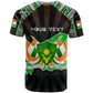 Personalized Niger Roots T shirt African Pride in Fingerprint and Tribal Colors