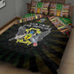 Sao Tome and Principe Roots Quilt Bed Set African Pride in Fingerprint and Tribal Colors