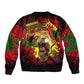 Unapologetically Black and Proud Bomber Jacket Africa Map with Lion