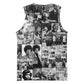 African Basketball Jersey Black Power Images DT02