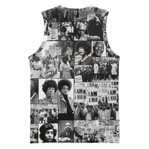 African Basketball Jersey Black Power Images DT02