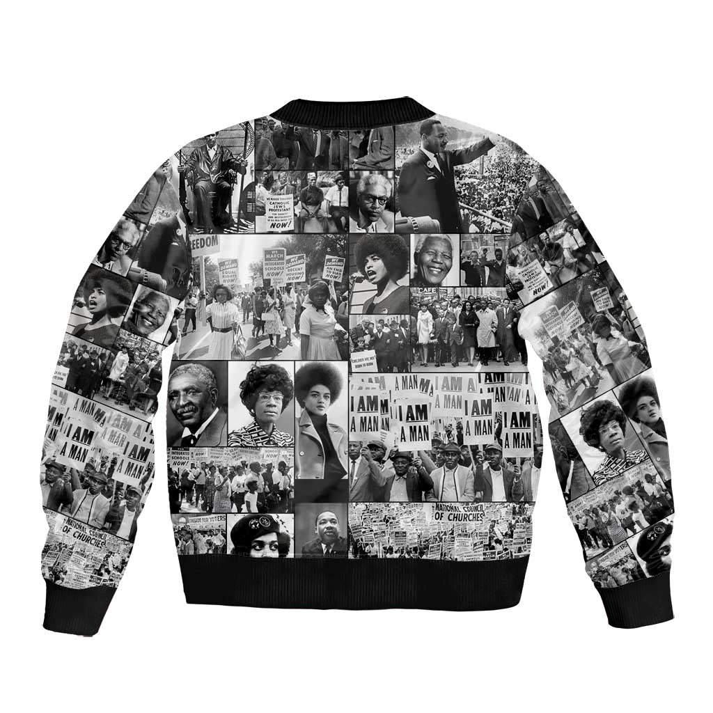 African Bomber Jacket Black Power Images