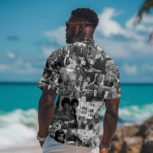 African Hawaiian Shirt Black Power Images