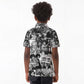 African Kid Polo Shirt Black Power Images