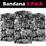 African Neck Gaiter Black Power Images DT02