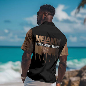 Every Shade Slays Melanin Hawaiian Shirt African Signature