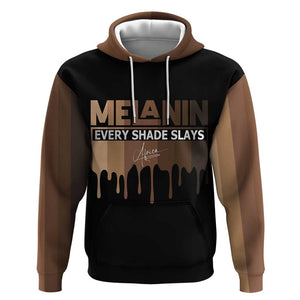 Every Shade Slays Melanin Hoodie African Signature