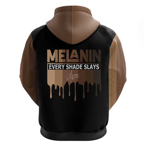 Every Shade Slays Melanin Hoodie African Signature