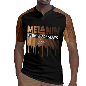 Every Shade Slays Melanin Rugby Jersey African Signature