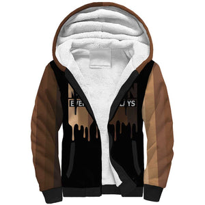 Every Shade Slays Melanin Sherpa Hoodie African Signature