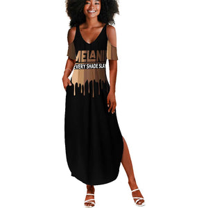 Every Shade Slays Melanin Summer Maxi Dress African Signature