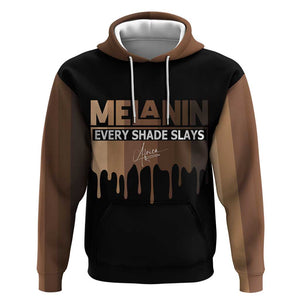 Every Shade Slays Melanin Zip Hoodie African Signature